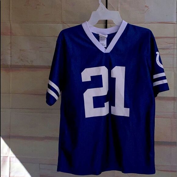Boys sz Lg NWOT Sanders Colts jersey - Picture 1 of 4